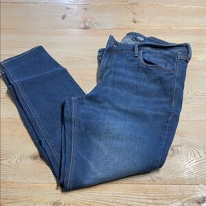 Old Navy Women's Skinny Jeans - Dark Blue